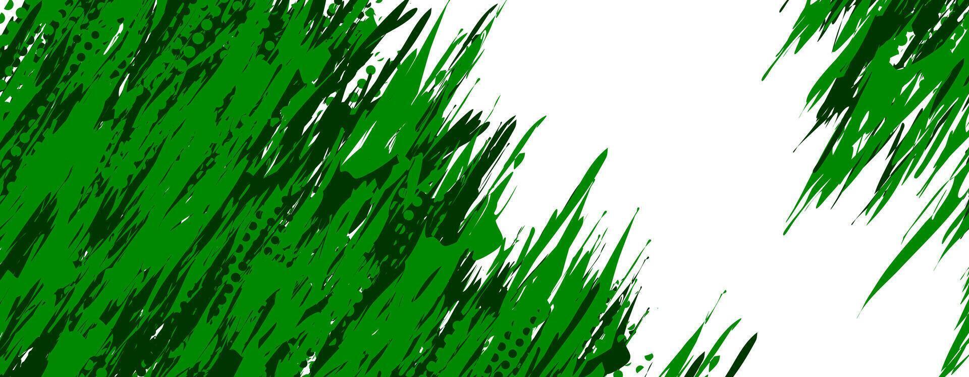 illustration of abstract background with green texture vector