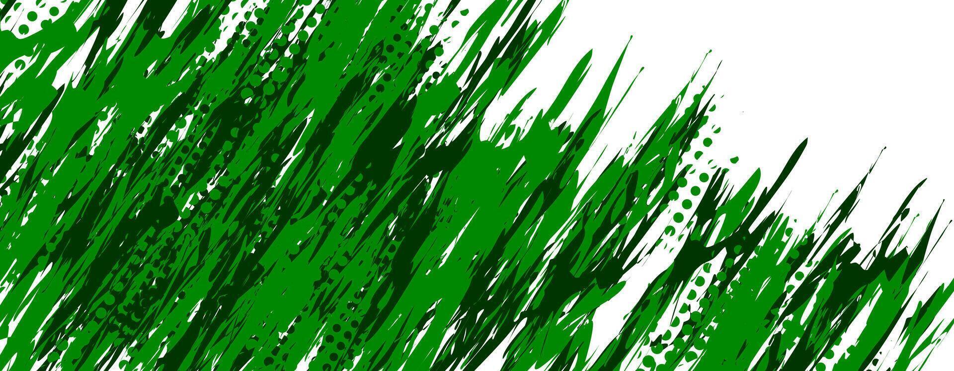illustration of abstract background with green texture vector