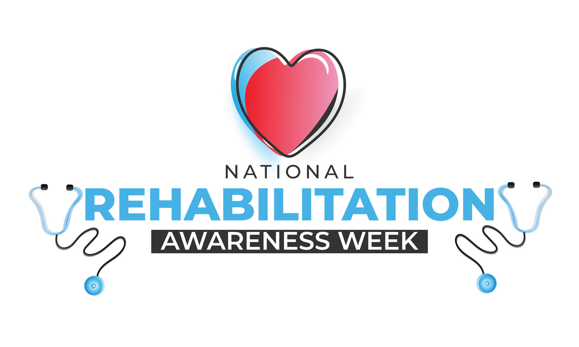 National Rehabilitation awareness week. background, banner, card