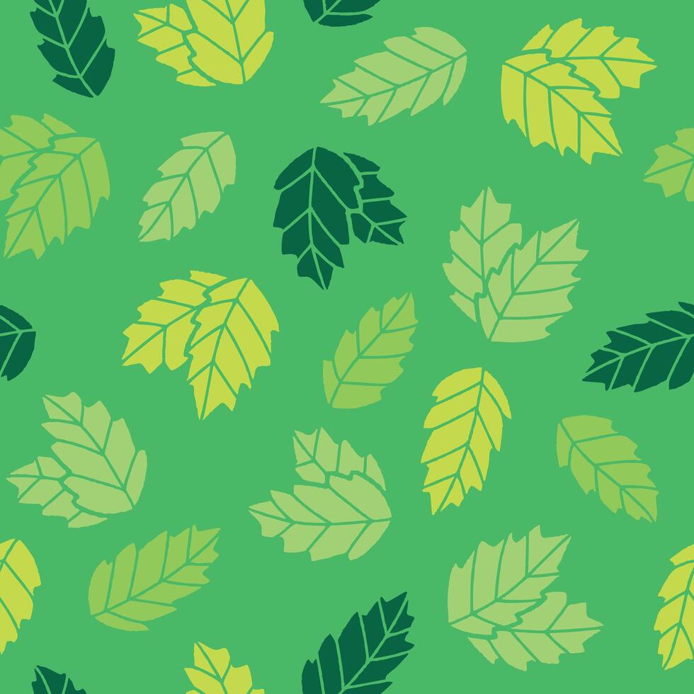 Mint Seamless Pattern illustration for Print, Wallpaper, Decoration. vector