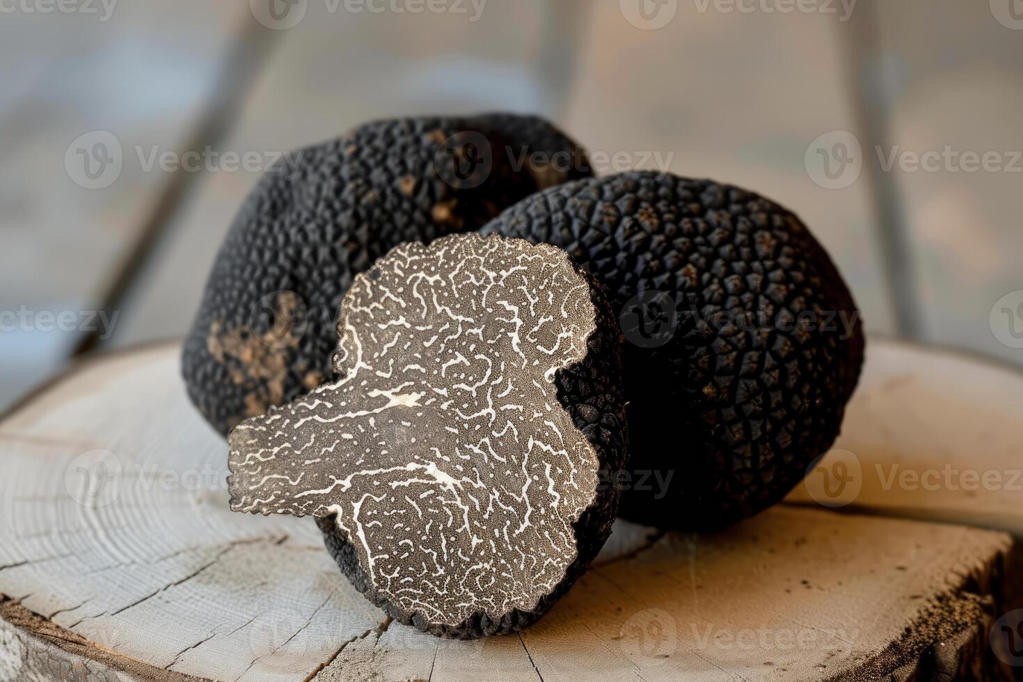 Delicate Forest truffle cooking. Generate Ai photo