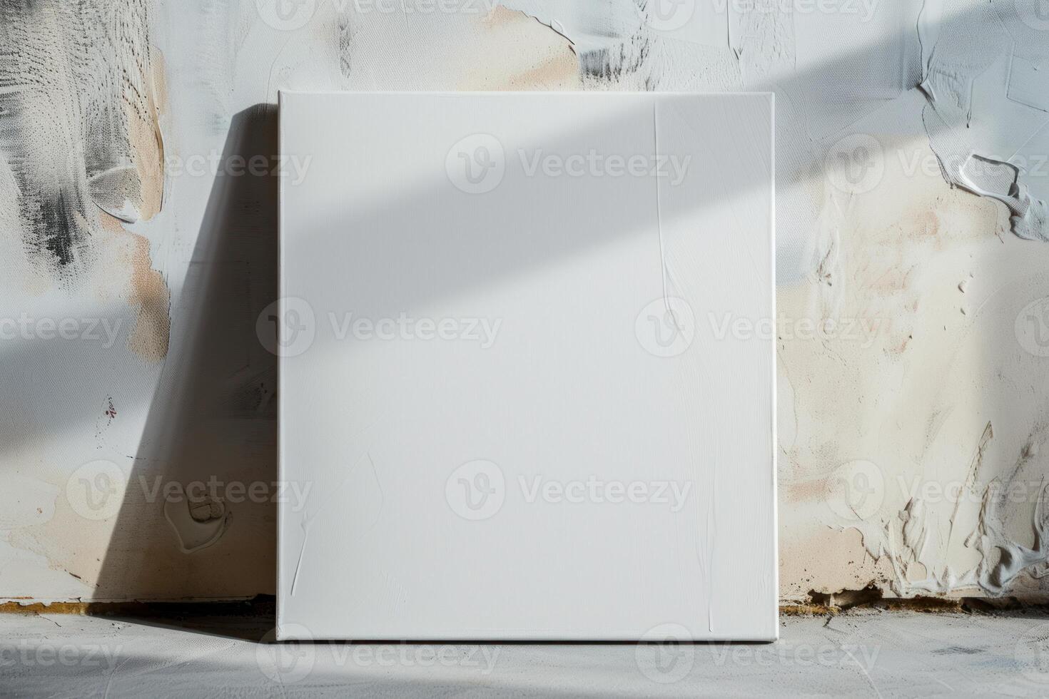 Atmospheric Canvas light room art. Generate Ai photo