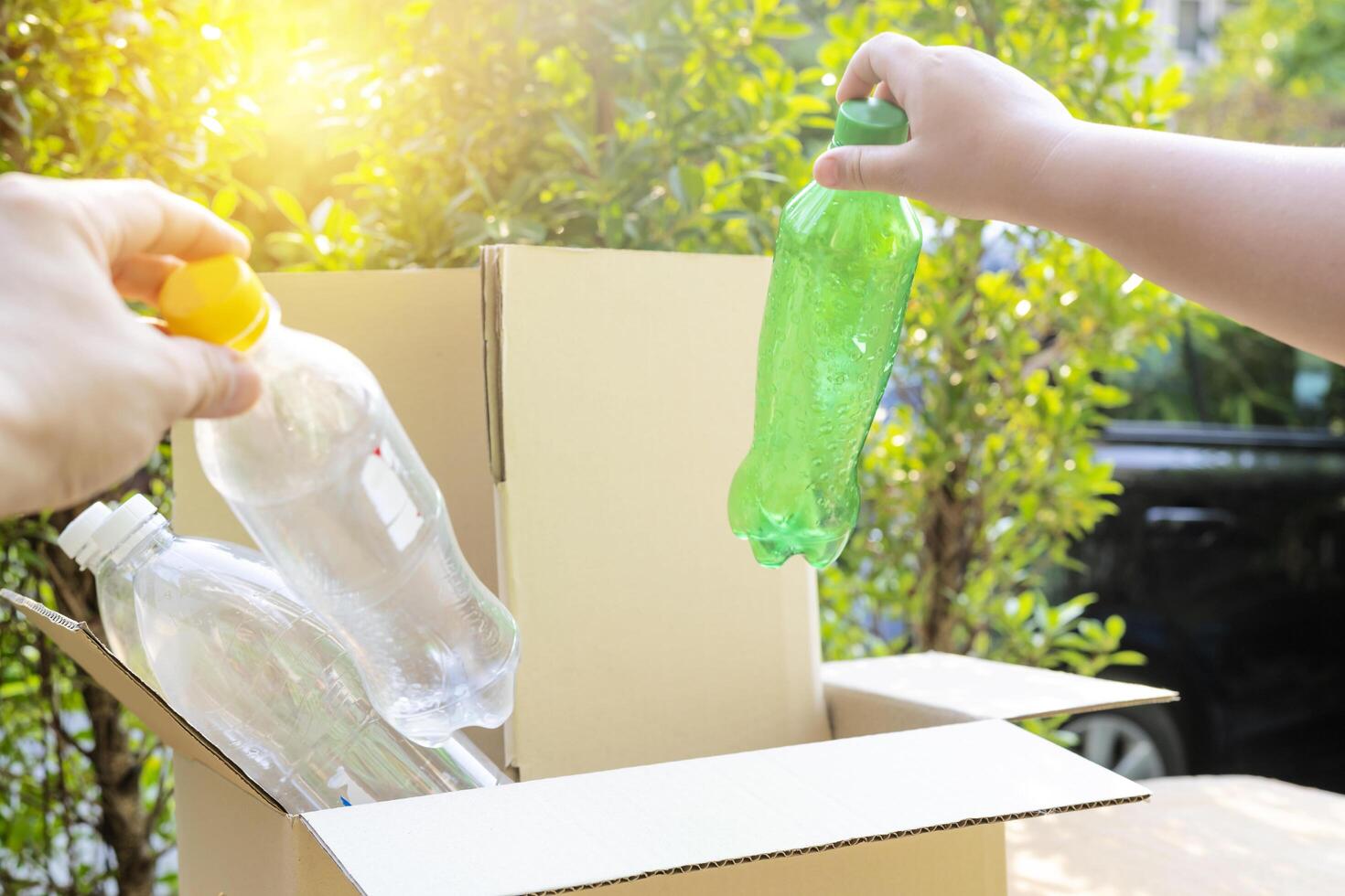 recycling concept reuse to environment photo