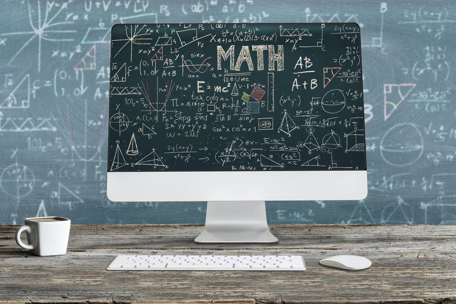 Mathematical formula concept photo