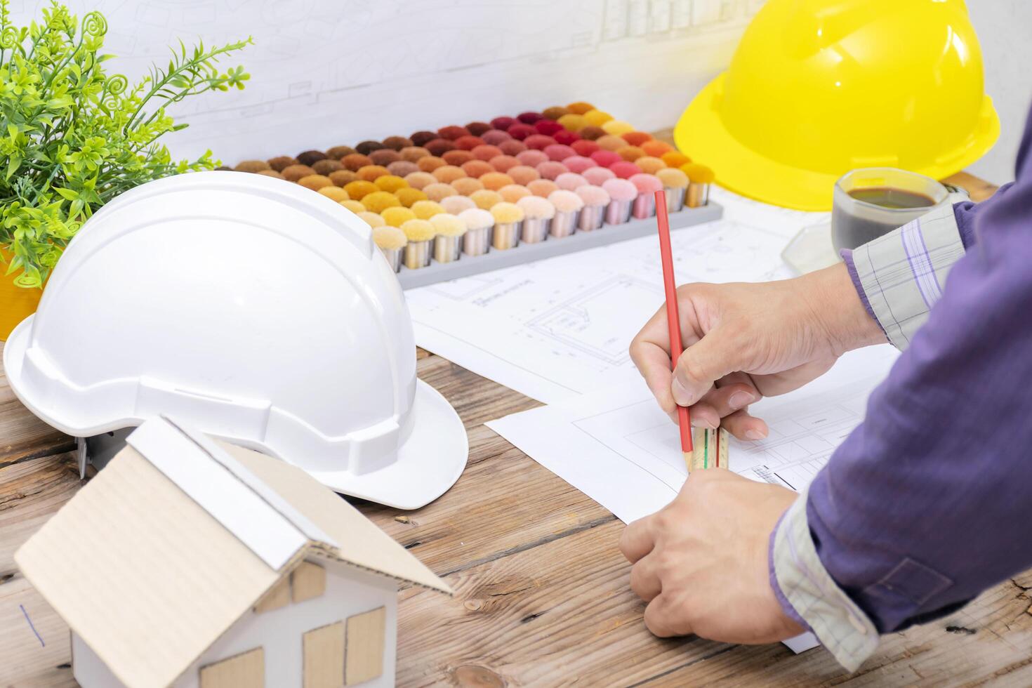 Concept architects engineer photo