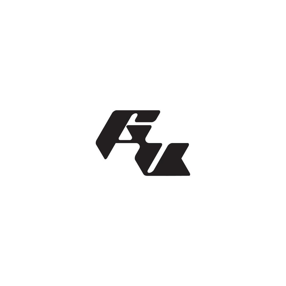 dynamic and cool design VG monogram initial logo letter esport concept vector