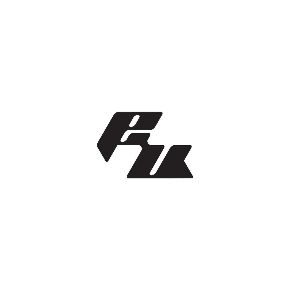 dynamic and cool design UE monogram initial logo letter esport concept vector