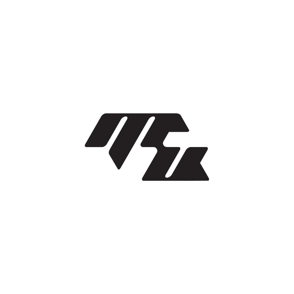 dynamic and cool design UM monogram initial logo letter esport concept vector
