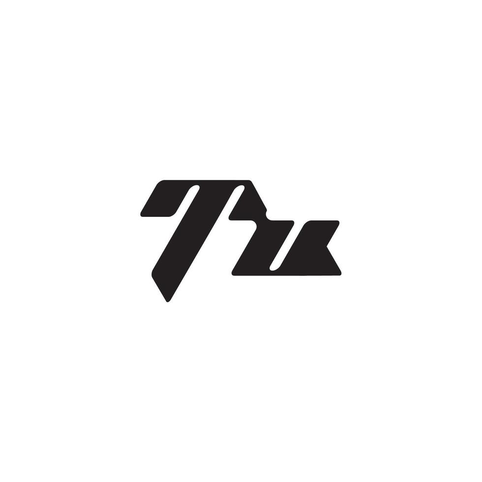 dynamic and cool design UT monogram initial logo letter esport concept vector
