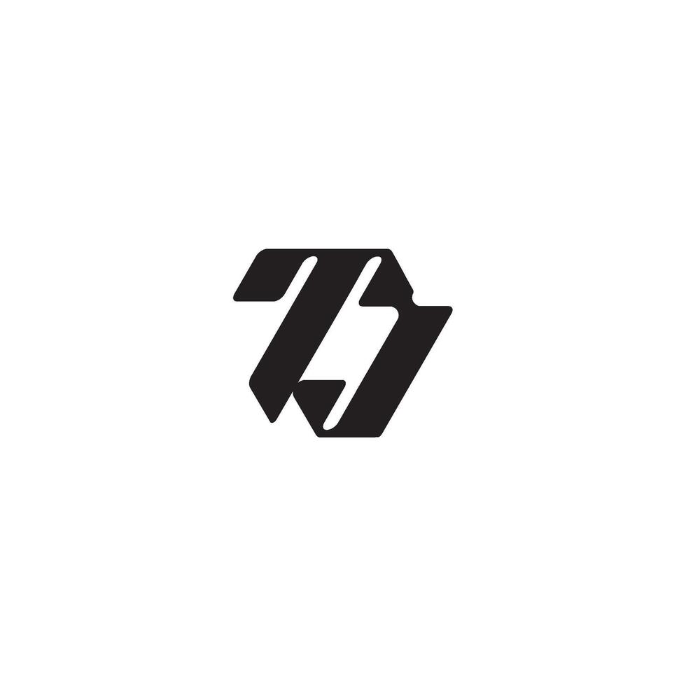 esport concept monogram initial logo letter dynamic and cool design JT vector