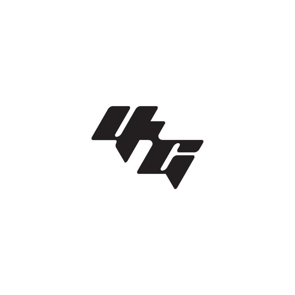 monogram initial logo dynamic and cool design CY esport concept letter vector