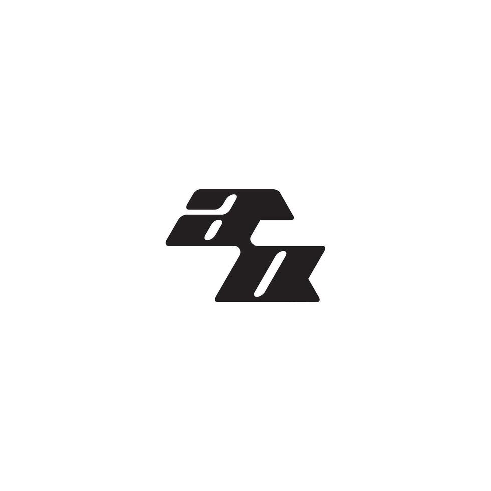 monogram initial logo dynamic and cool design OA esport concept letter vector