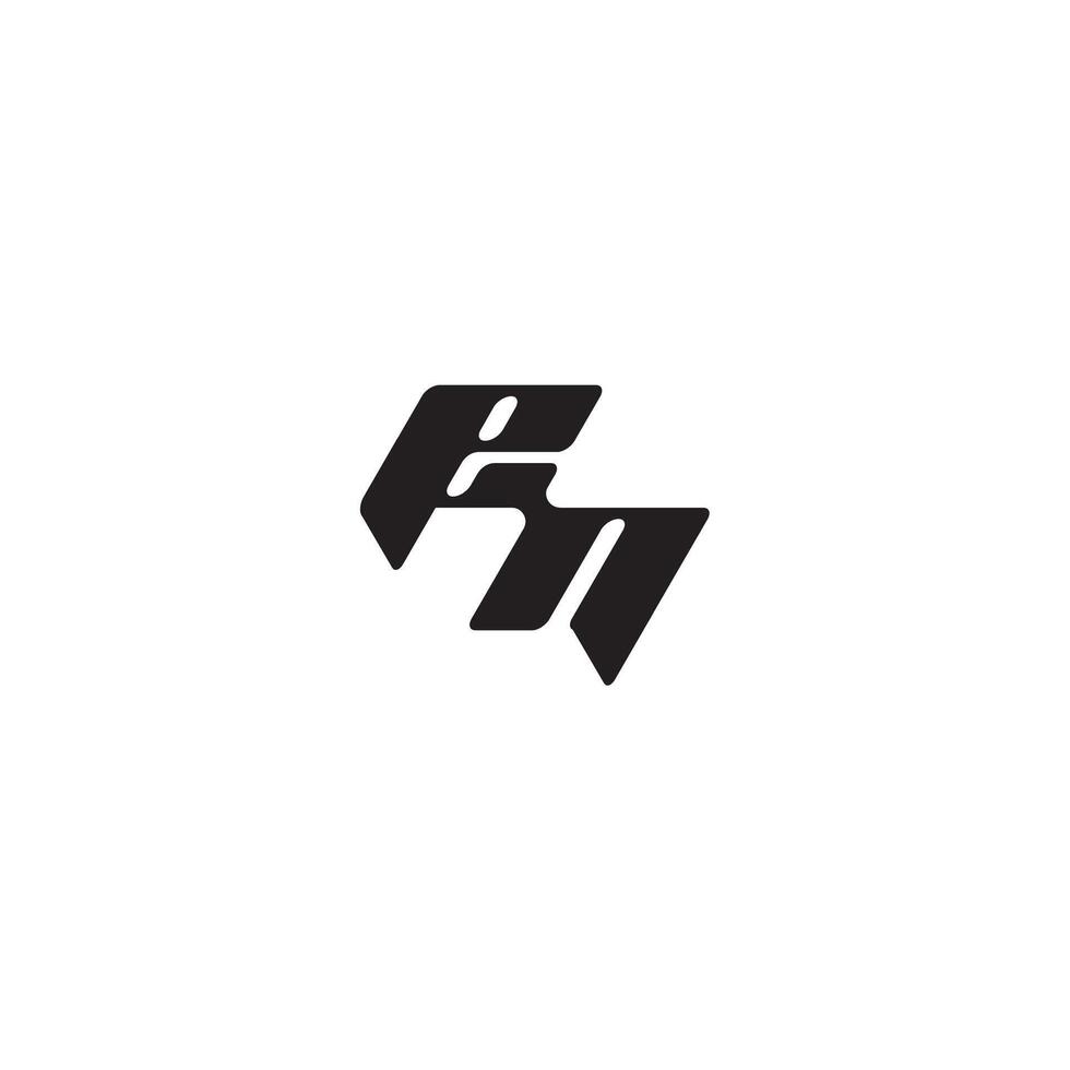 monogram initial logo dynamic and cool design NE esport concept letter vector