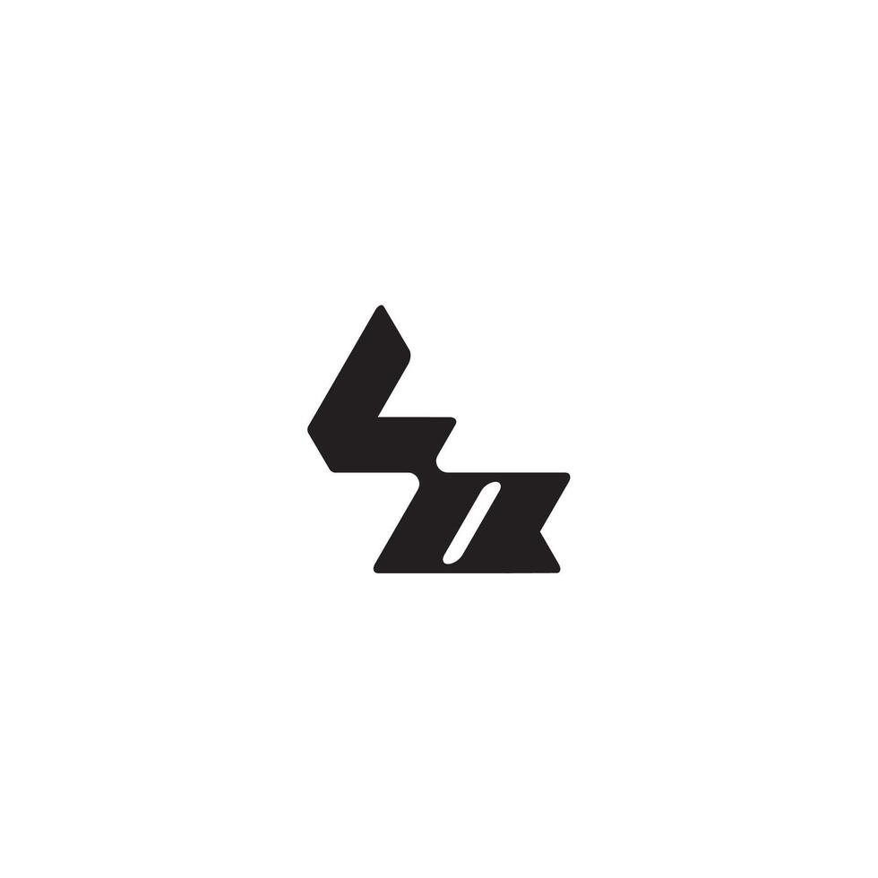 monogram initial logo dynamic and cool design OL esport concept letter vector