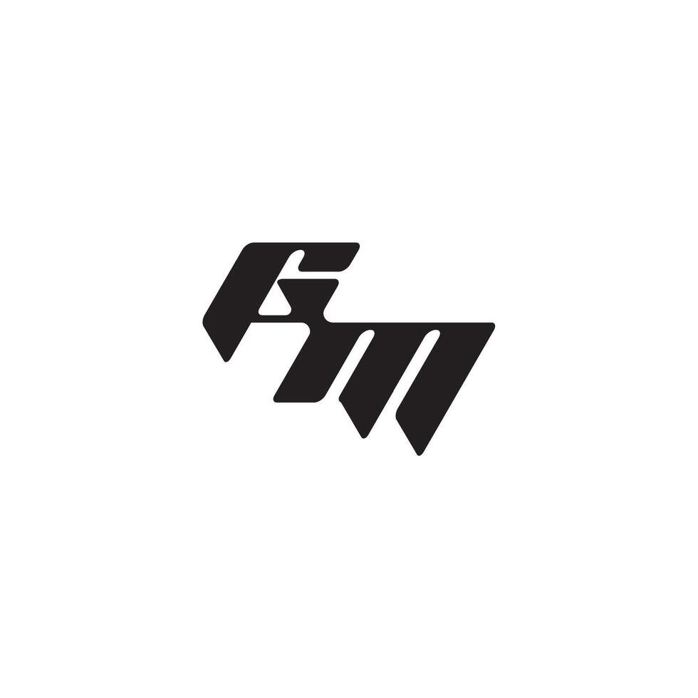 monogram initial logo dynamic and cool design MG esport concept letter vector