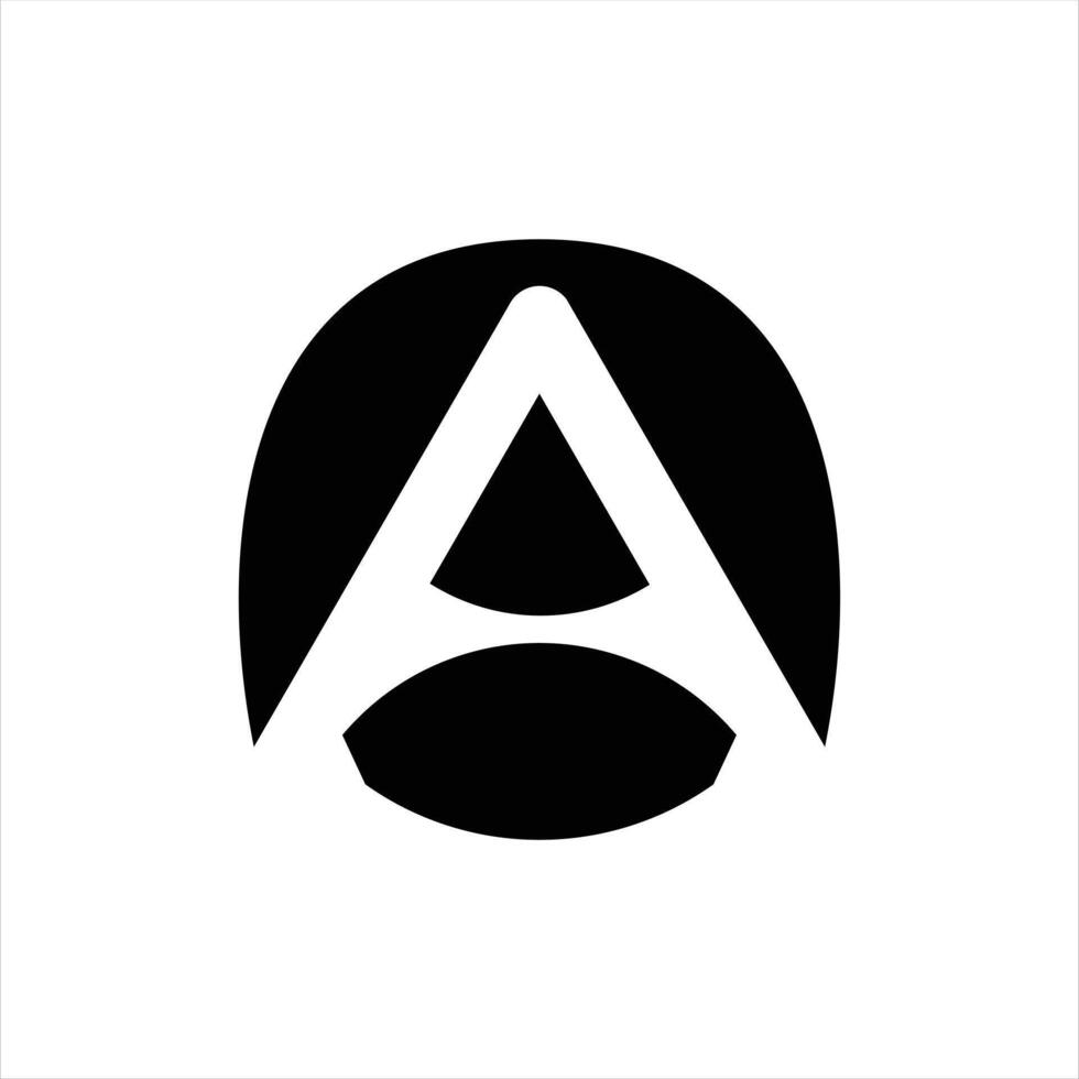 a letter A logo design vector