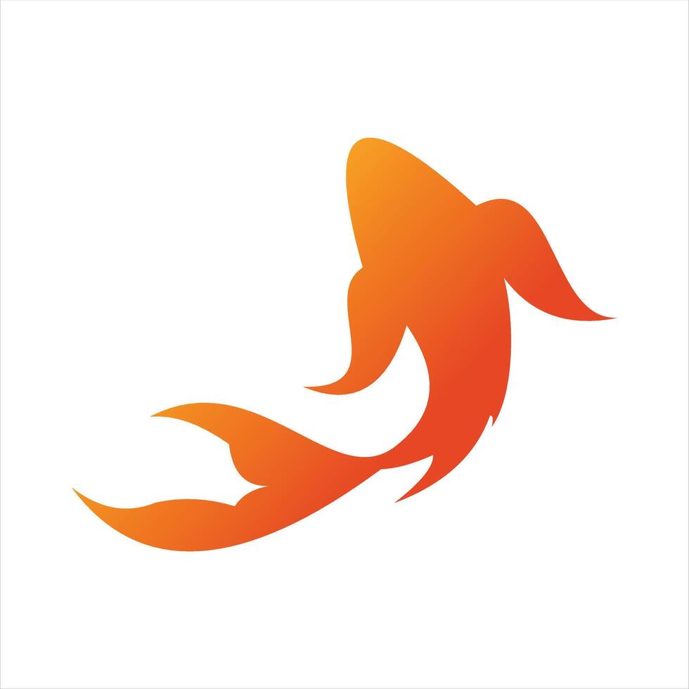 design fish logo template vector