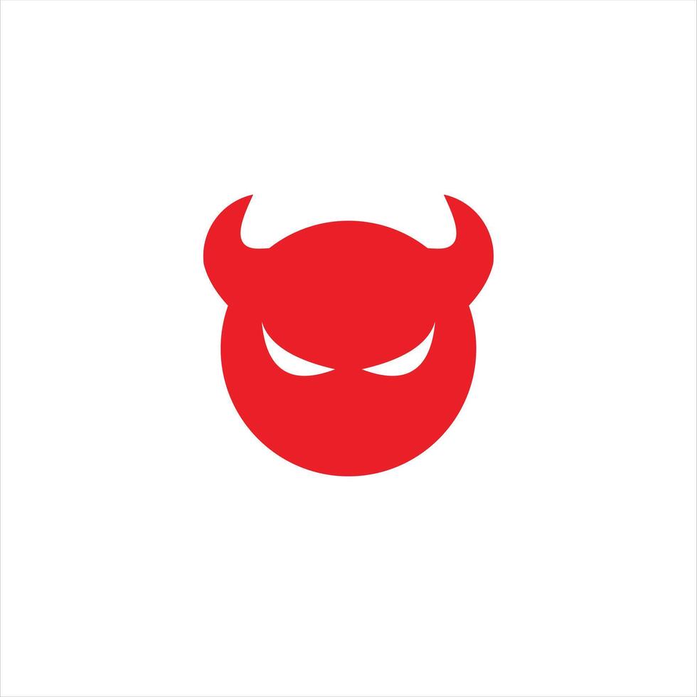 vactor red devil logo vector
