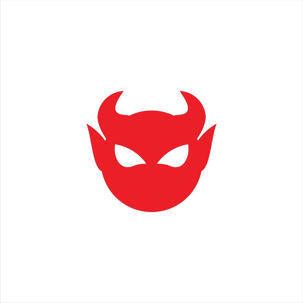 vactor red devil logo vector