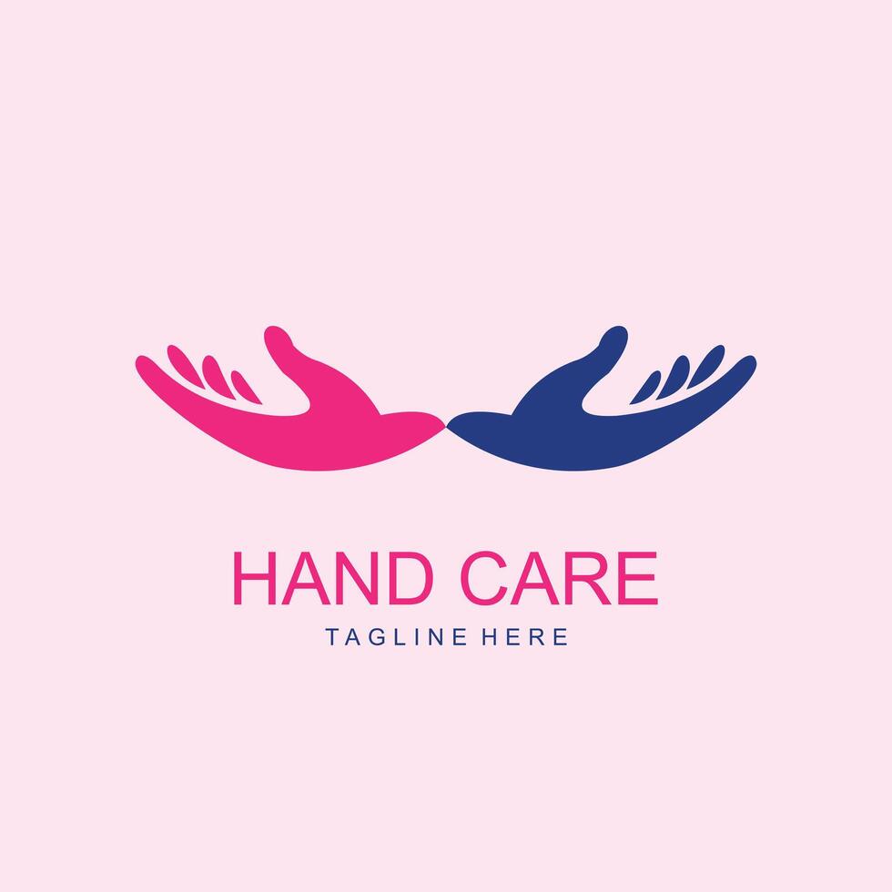 People care logo design vector
