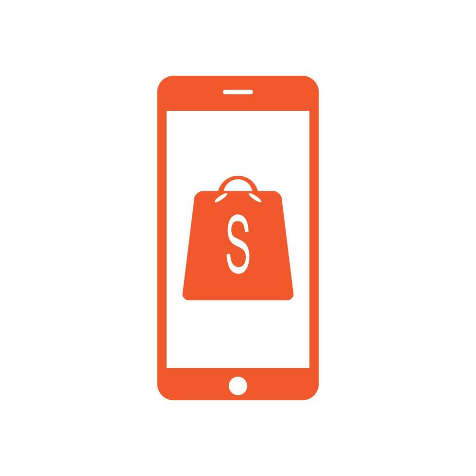 gradient e-commerce logo vector