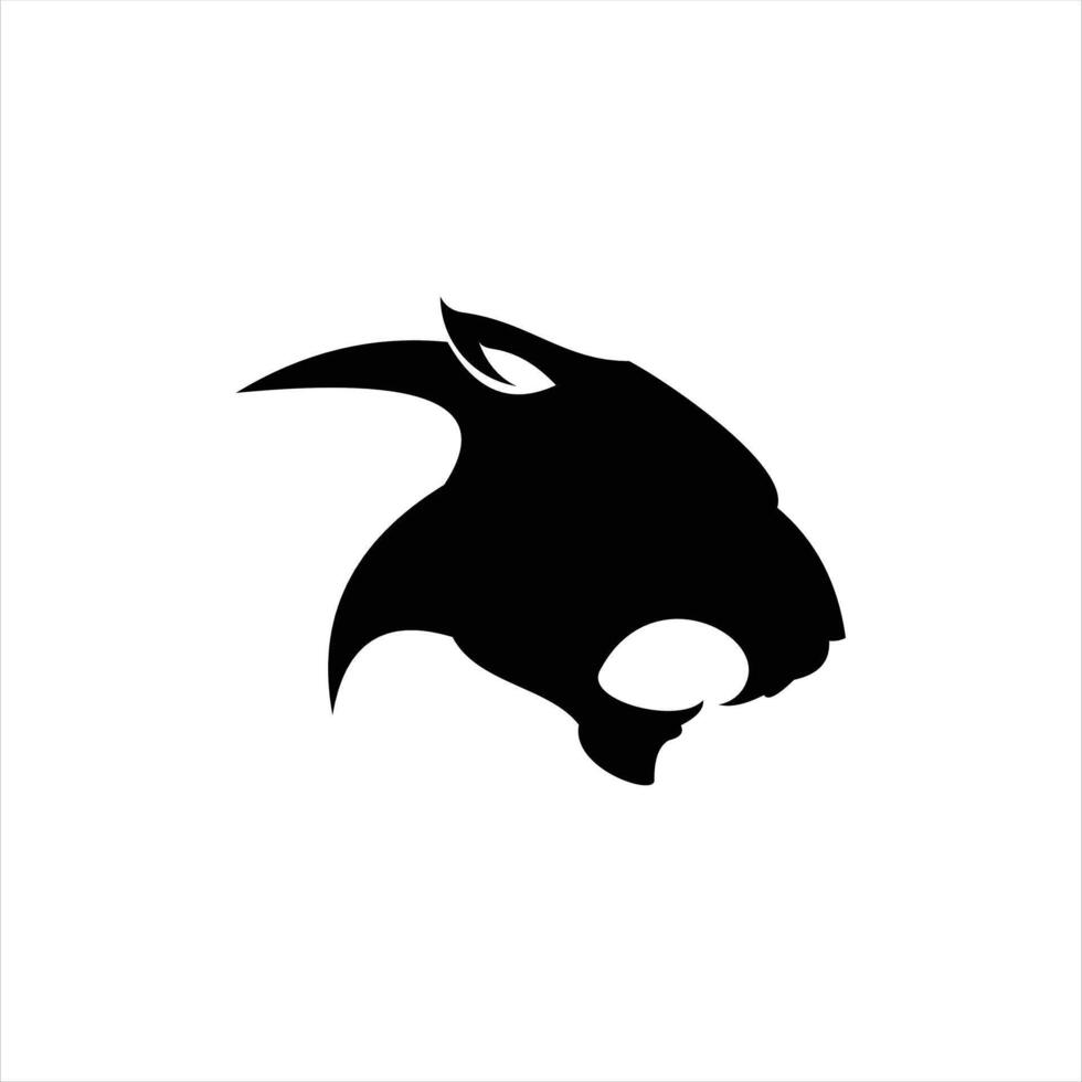 Panther logo design vector