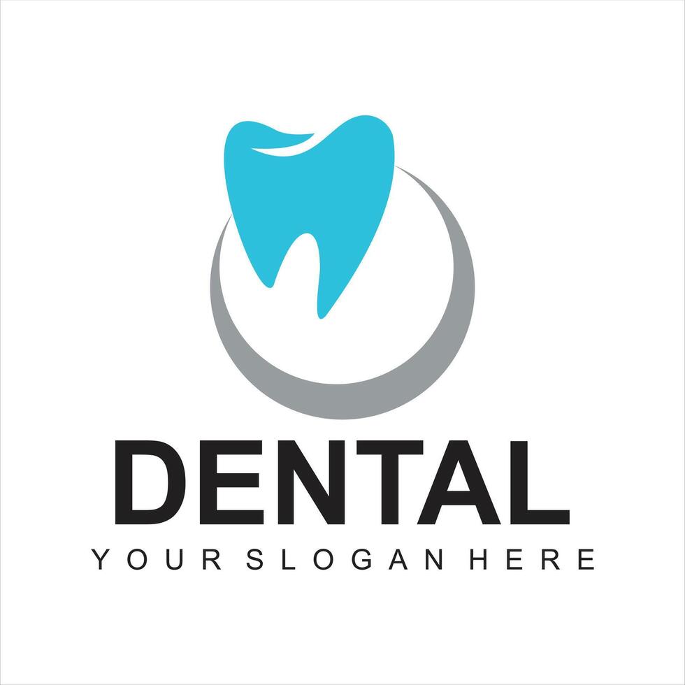 modern Dental logo icon design vectortemplate vector