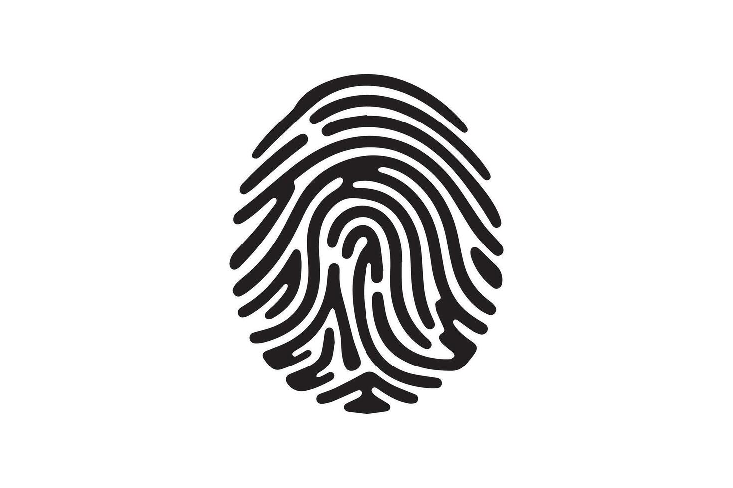 Touch ID icons. Fingerprint icon, Fingerprint icon vector