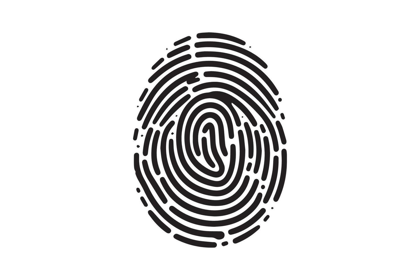 Touch ID icons. Fingerprint icon, Fingerprint icon vector