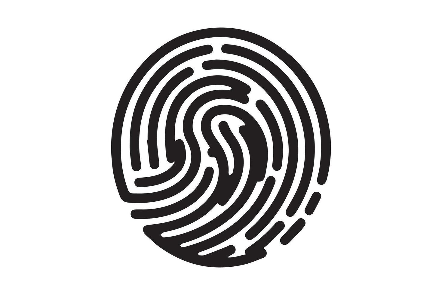 Touch ID icons. Fingerprint icon, Fingerprint icon vector