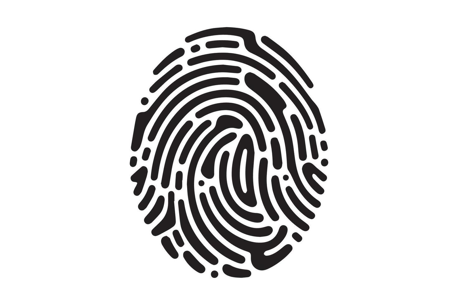 Touch ID icons. Fingerprint icon, Fingerprint icon vector
