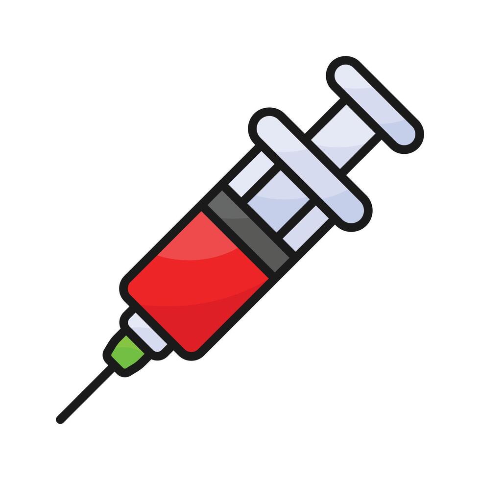 An amazing icon of injection in modern style, ready to use and download vector