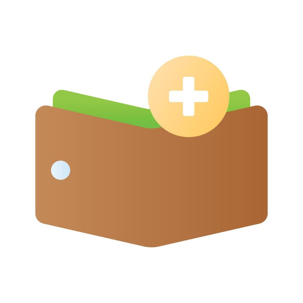 Wallet passes app, purse, digital wallet, online wallet icon vector