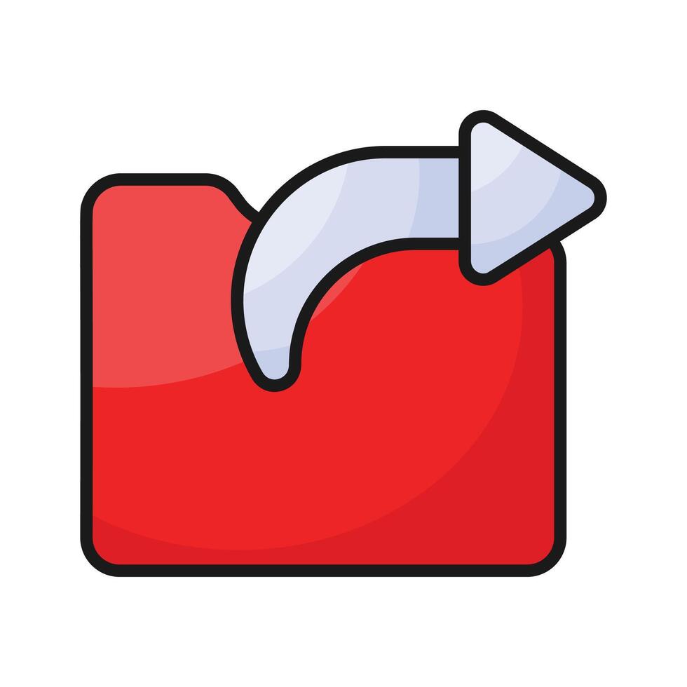 Shortcut app icon design isolated on white background vector