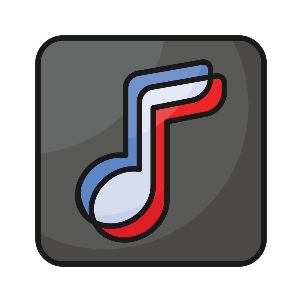 A social media app where peoples share their content and daily stories, social media app icon vector