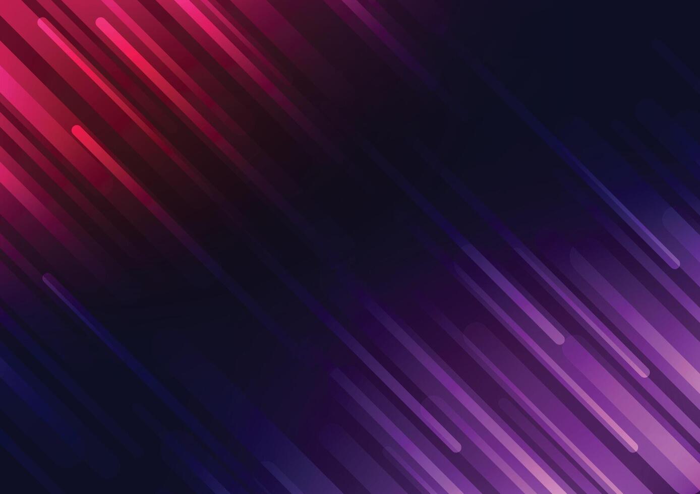 Abstract technology red geometric purple background vector