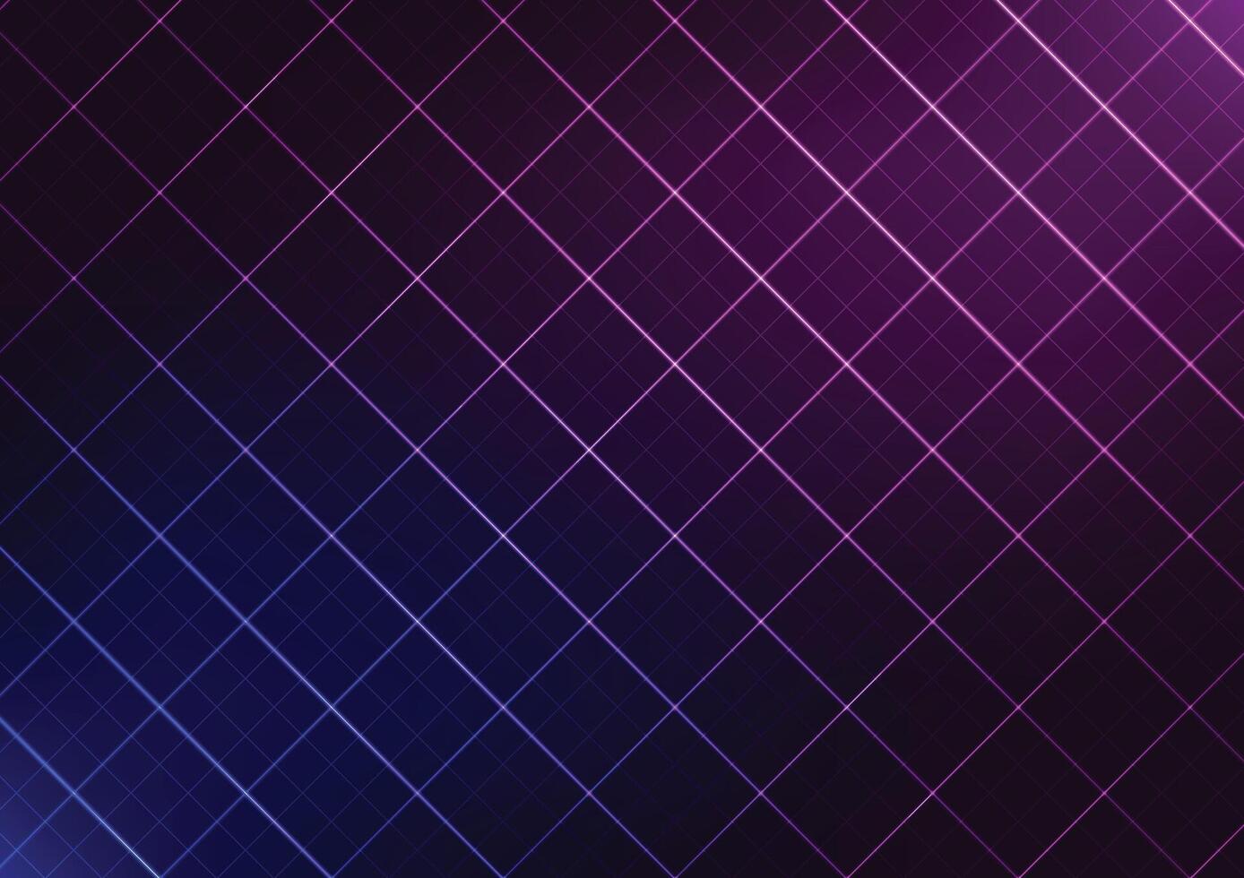 Square pattern violet geometric background vector