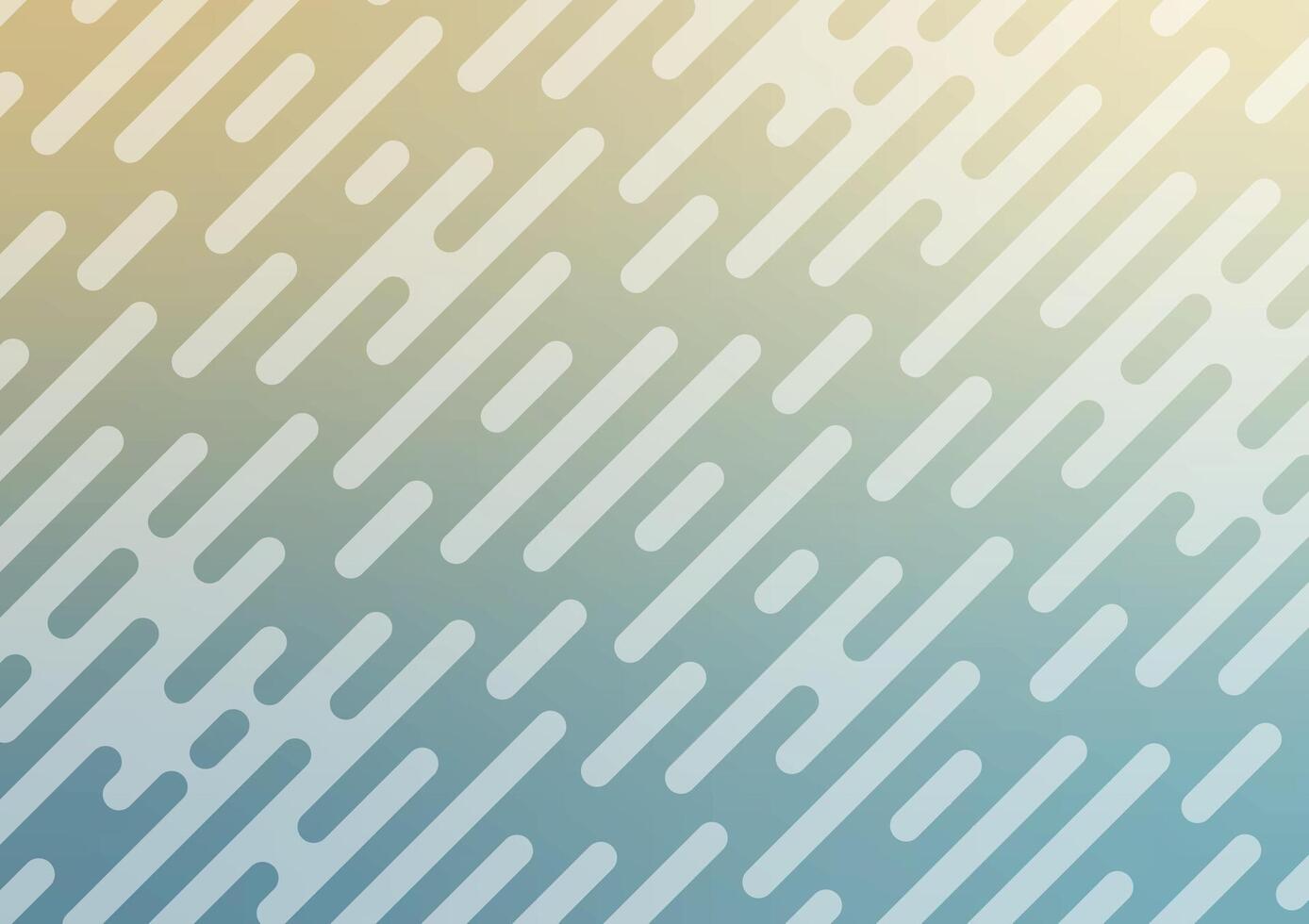 Soft iquid rain blue line art brown background vector