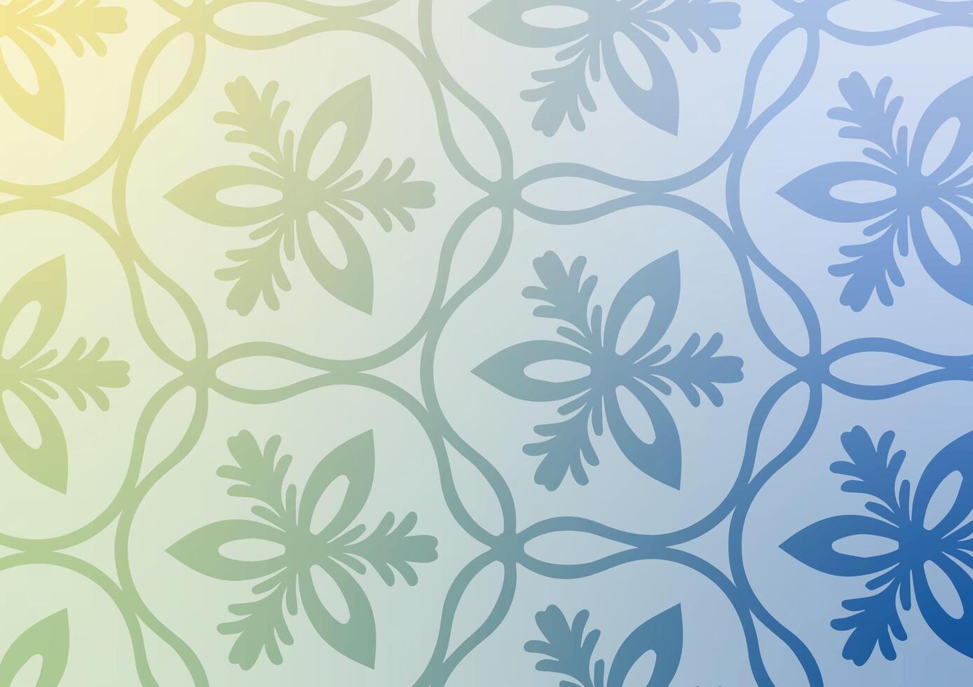 Flower soft hand drawing texture gradient background vector