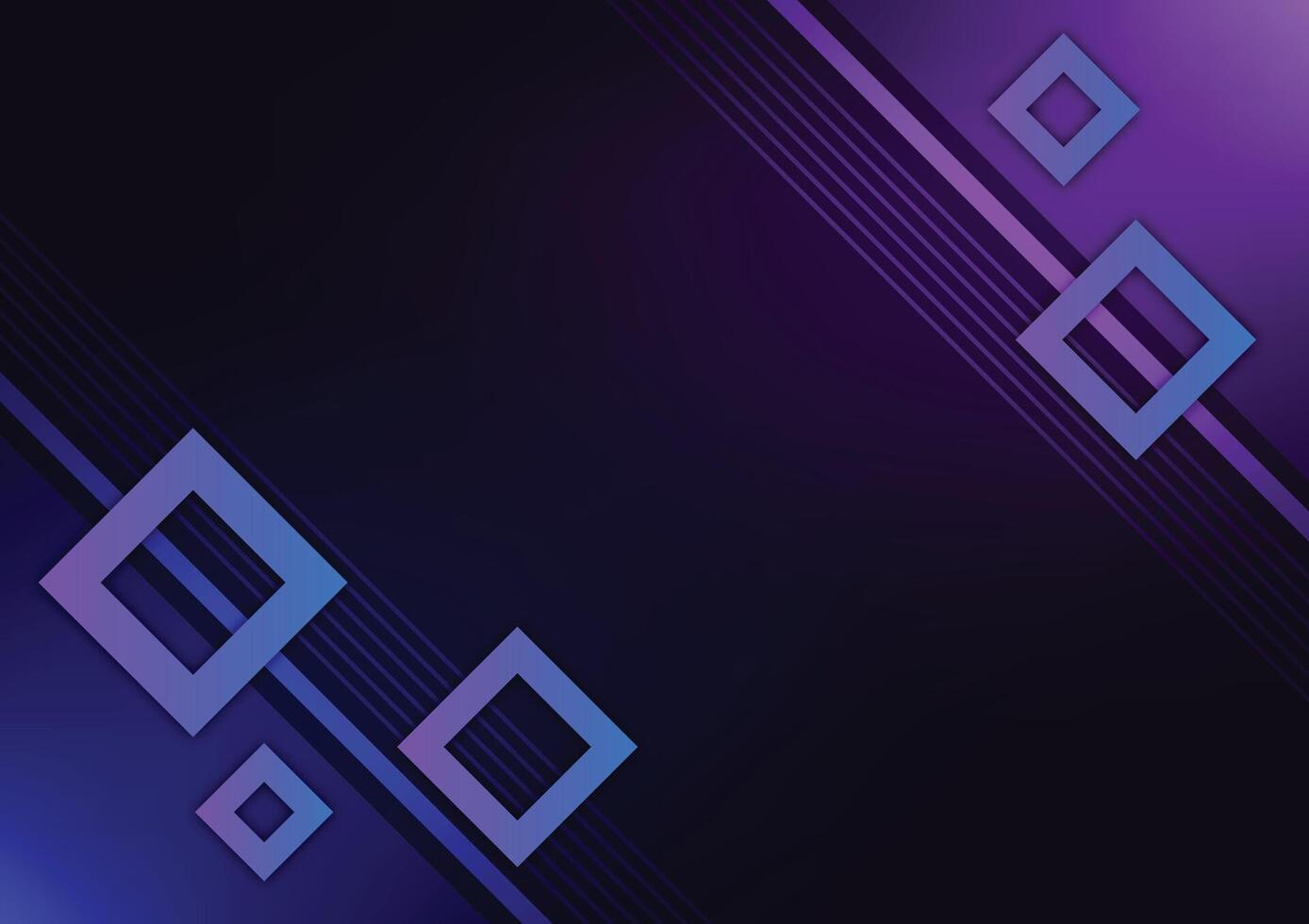 Presentation violet square decoration purple background vector