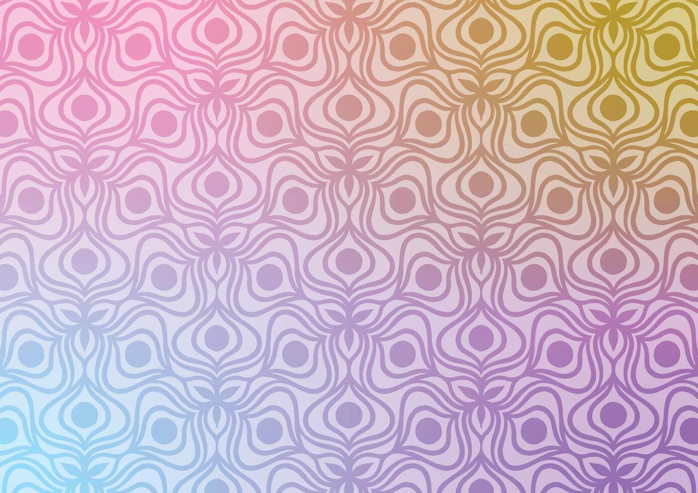 Soft pattern pink gradient line decoration background vector