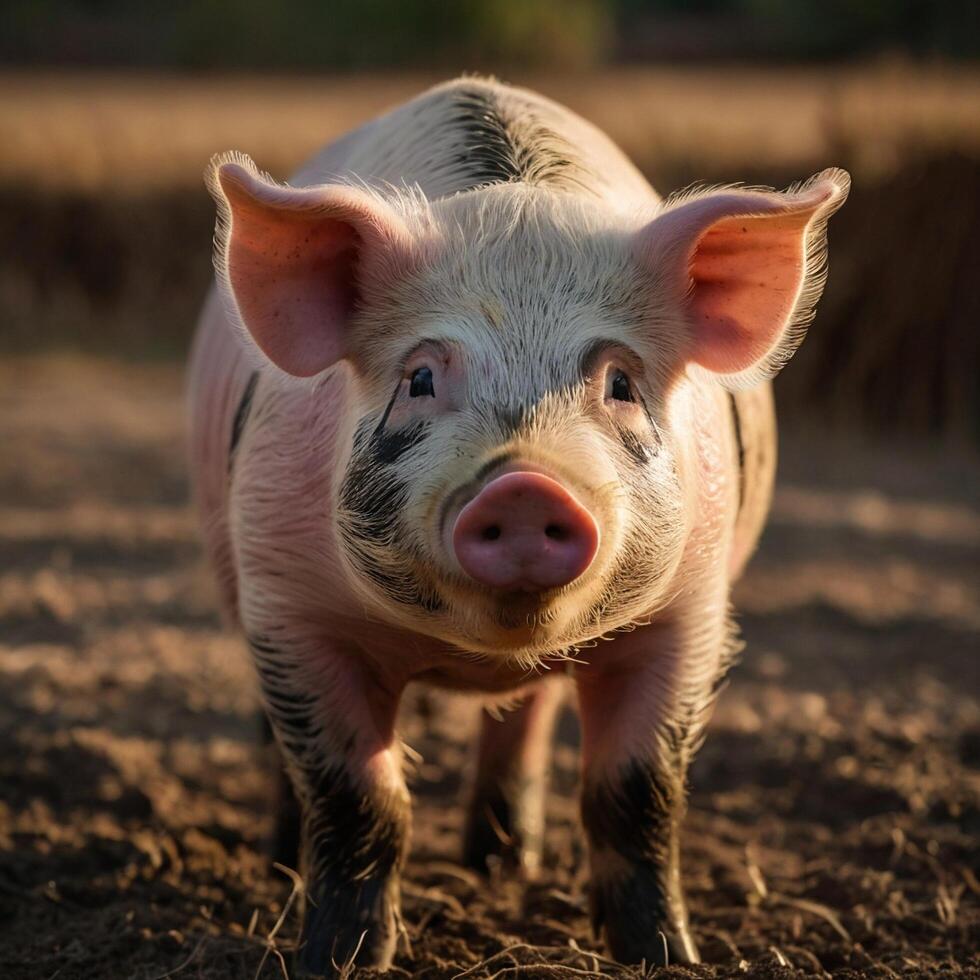 big mud pig photo