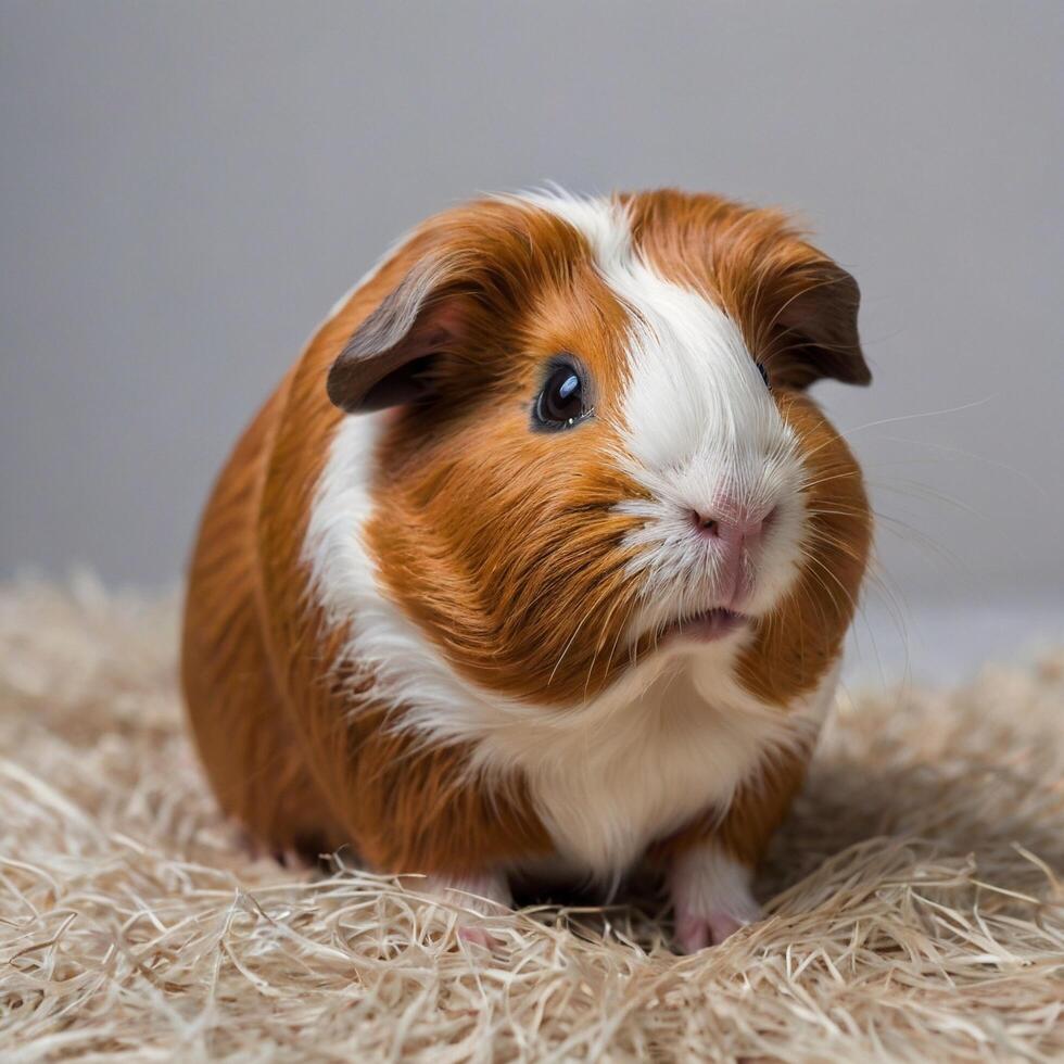 cute sweet guinea pig photo