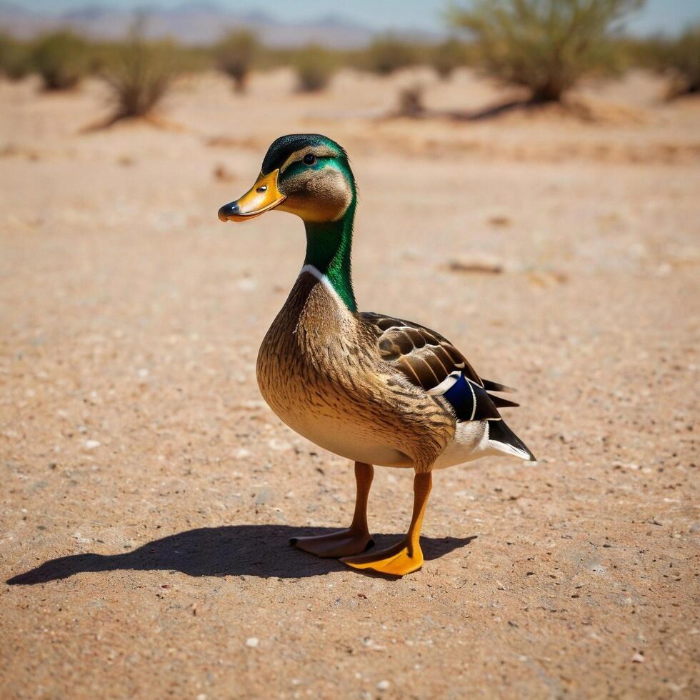 canyon desert duck photo