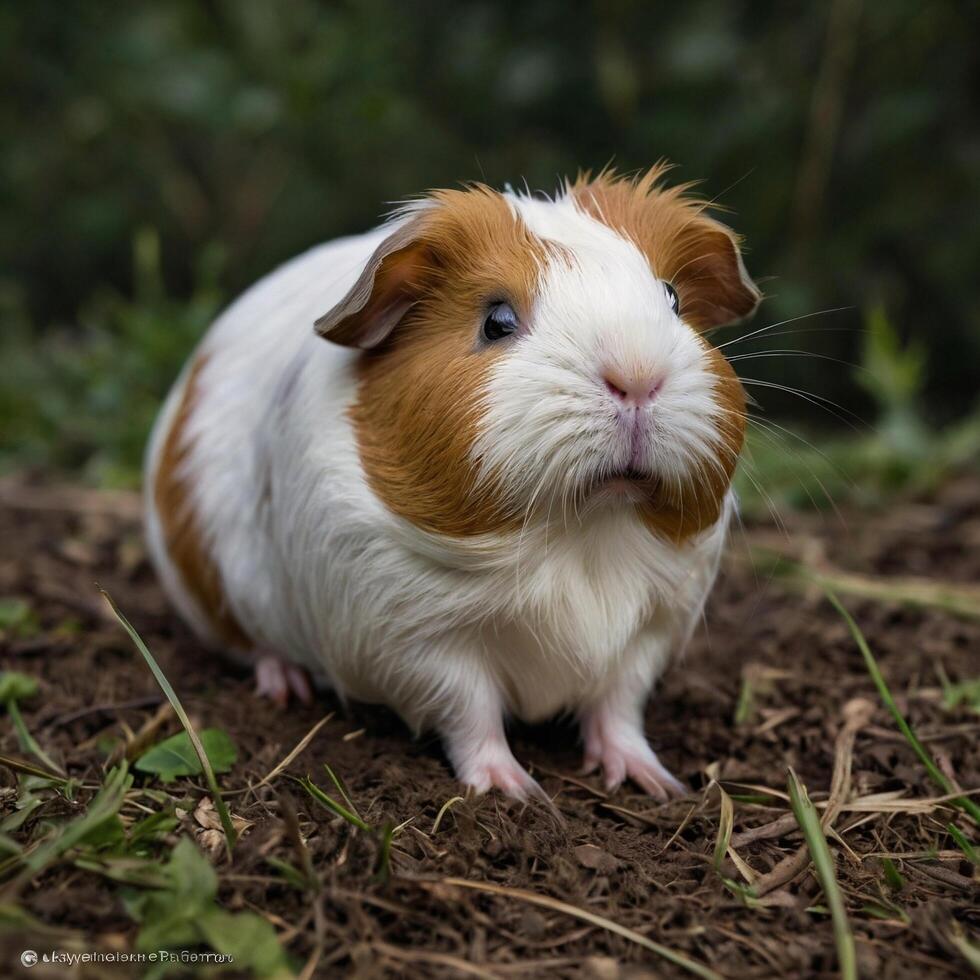 cute adorable guinea pig photo