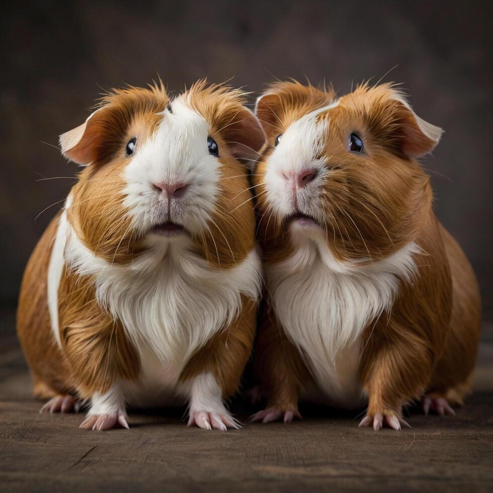 two guinea pigs photo