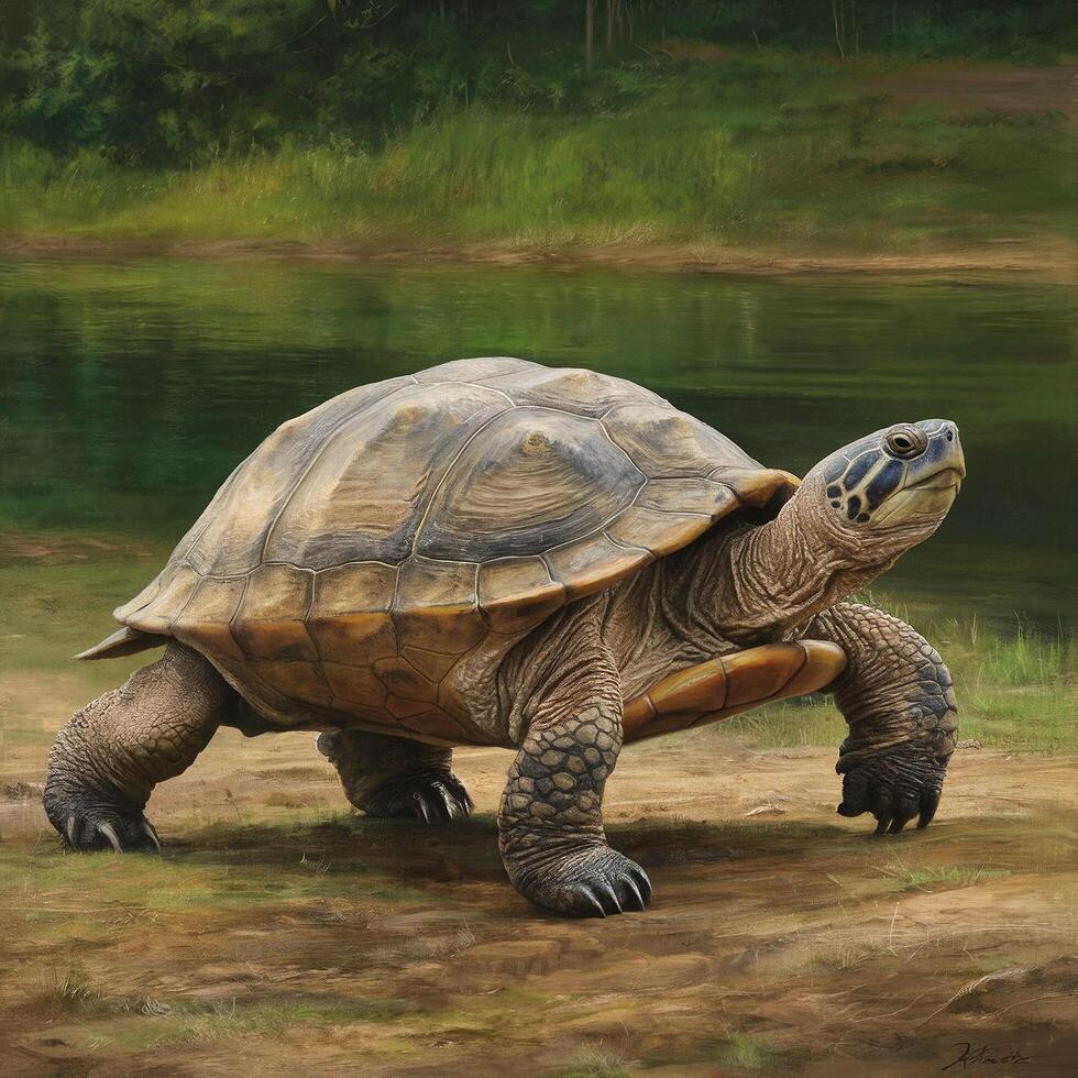 the landlubber turtle photo