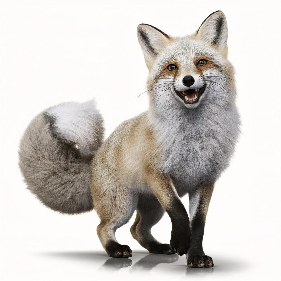 isolated orange Fox photo