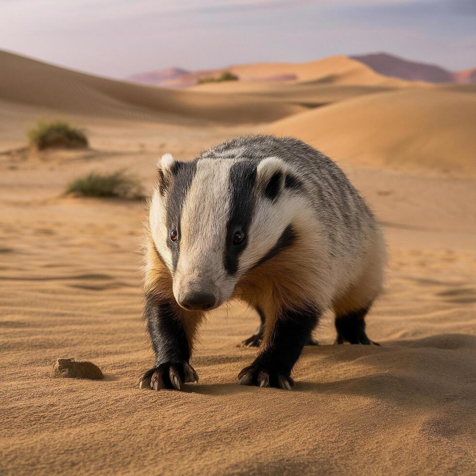 Desert Canyon badger photo