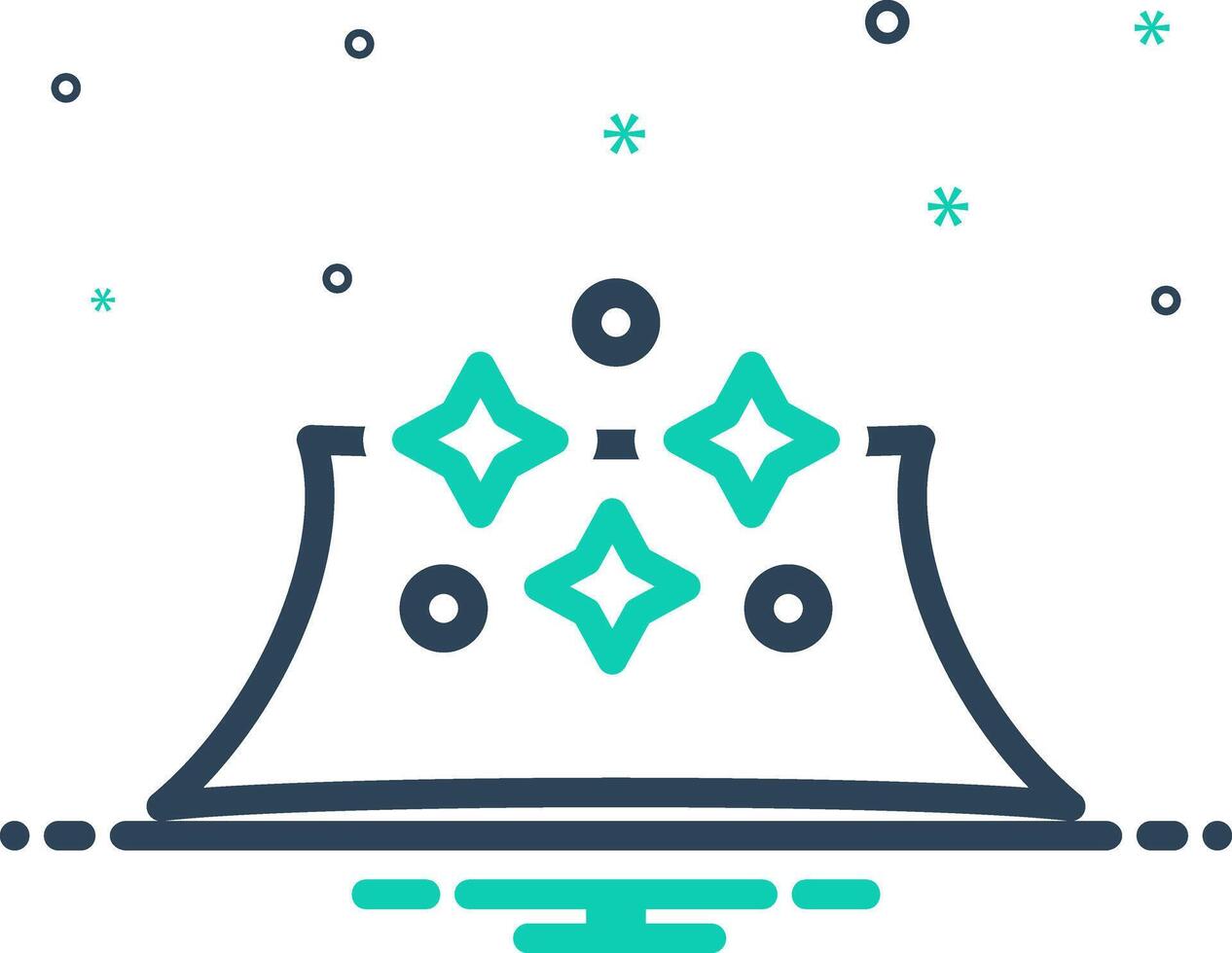 Mix icon for cleanliness vector